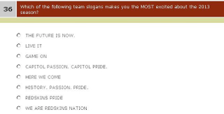 Illustration for article titled Redskins Survey Fans On Team Name, Favorite Marketing Buzzwords